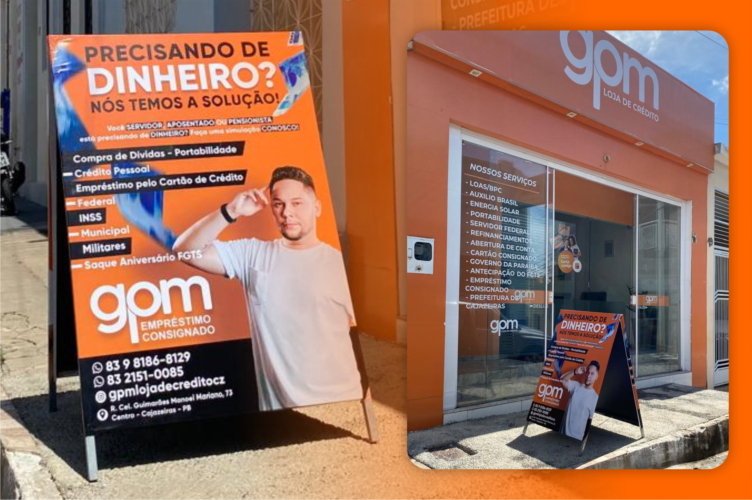 Cavalete Empréstimo