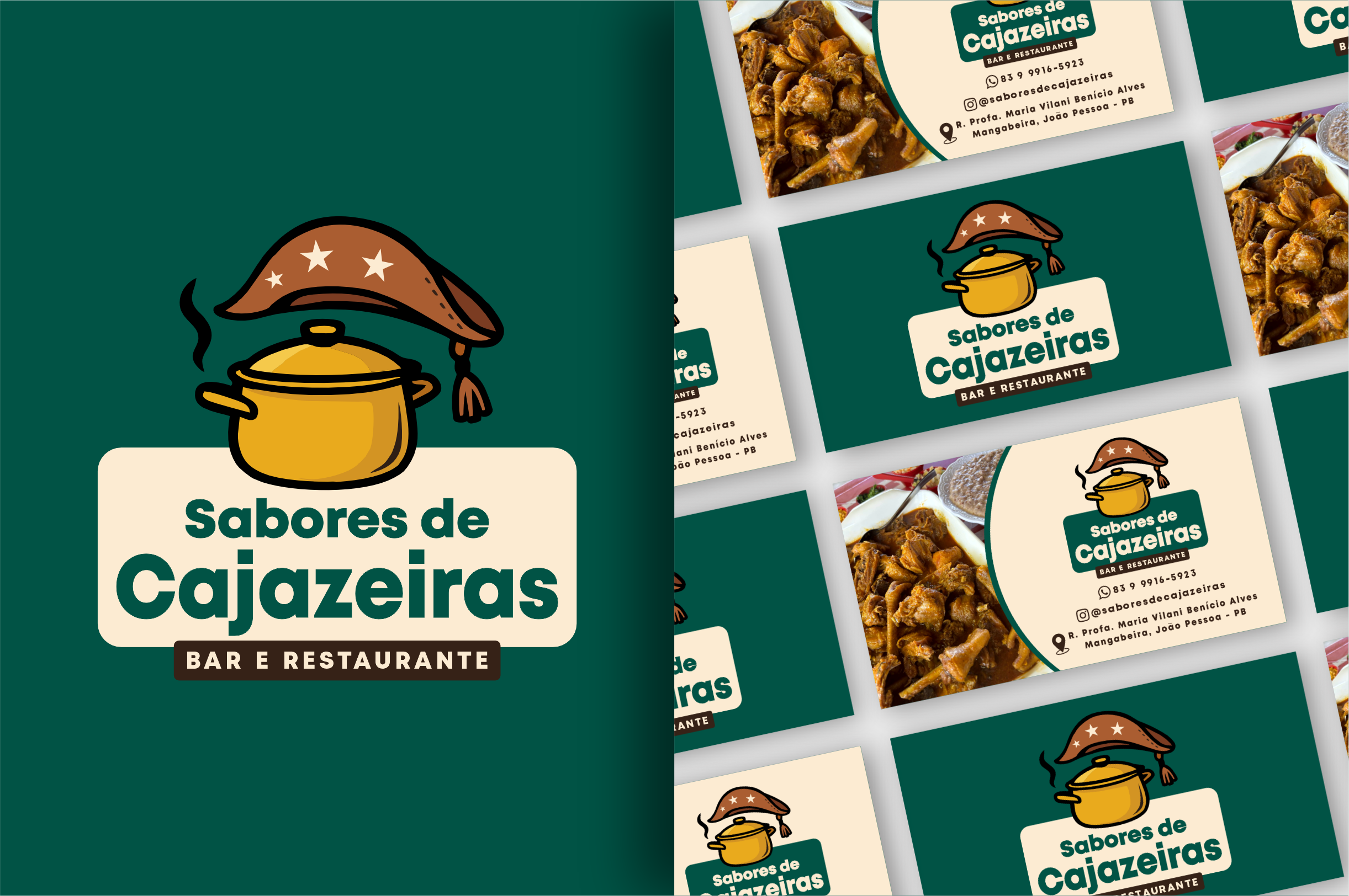 Logomarca Sabores de Cajazeiras