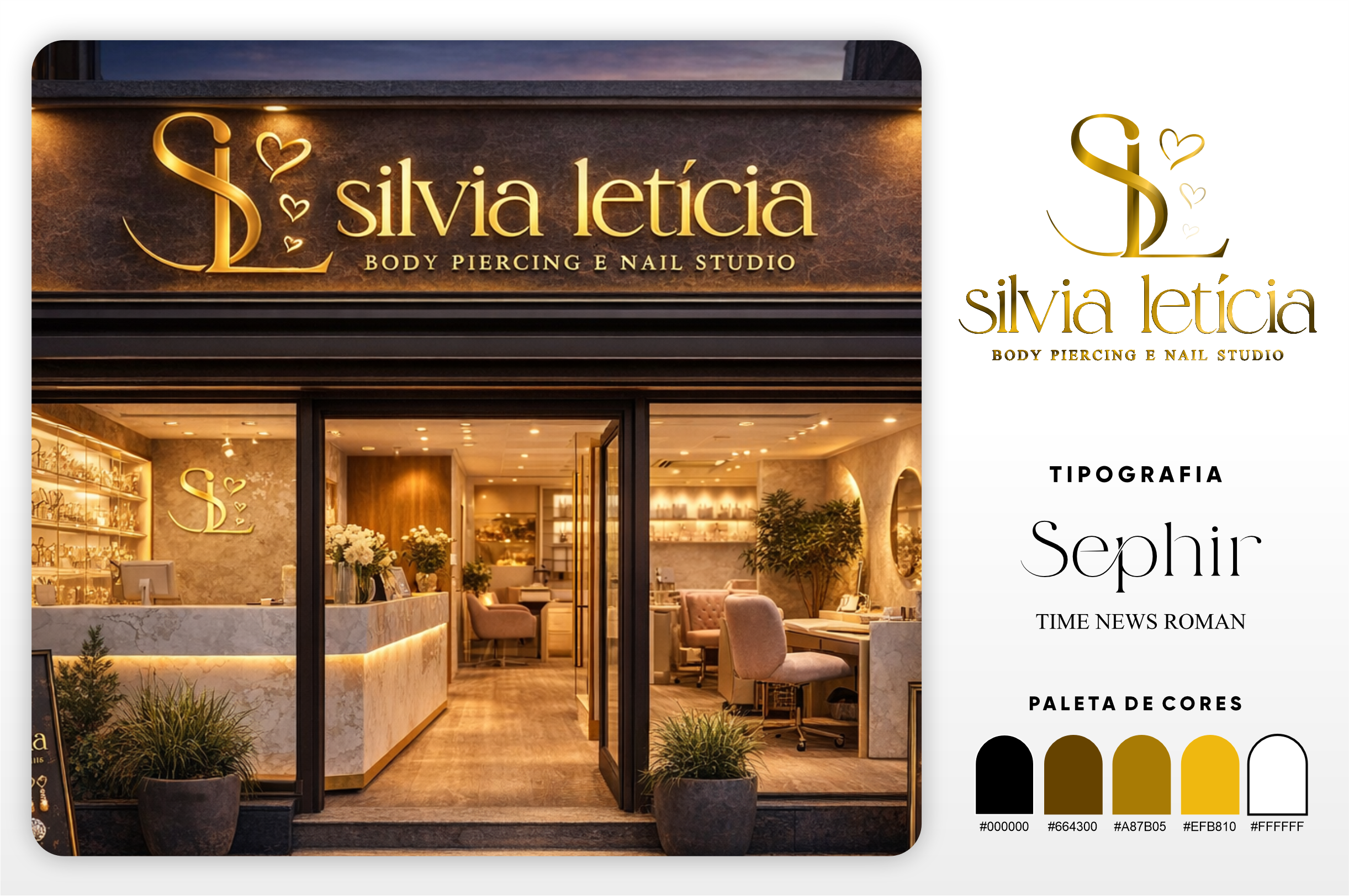 Identidade Visual Silvia Letícia